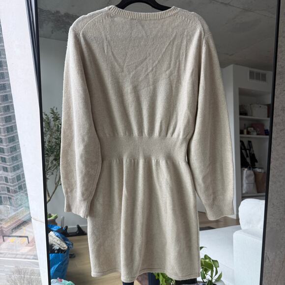 Theory Wool Cashmere Sweater Dress - Picture 3 of 5